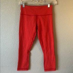 Lulu Lemon Capri Yoga Pants